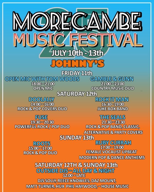 Morecambe Music Festival 2025
